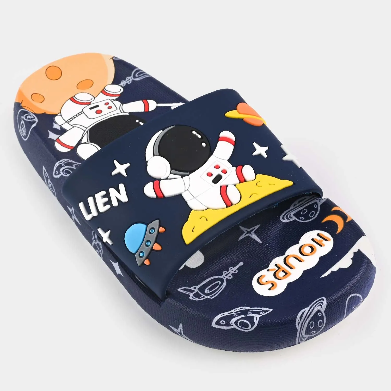 Boys Slipper 2288-8-NAVY